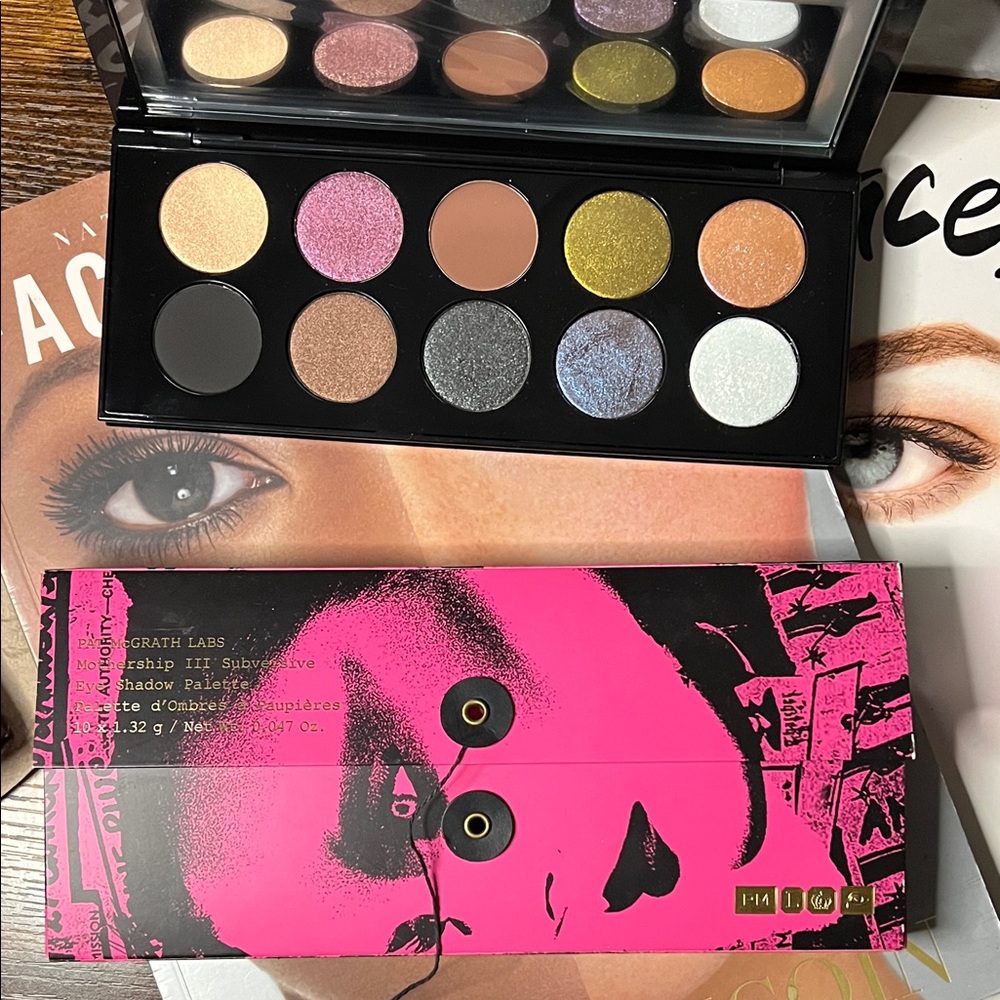 Pat McGrath Mothership Eyeshadow Palette - Pink, Gold, Silver, Blue